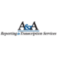 A & A Reporting & Transcription Services Logo