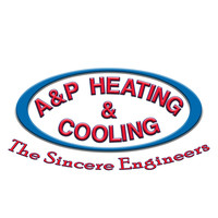 A & P Heating And Cooling Logo